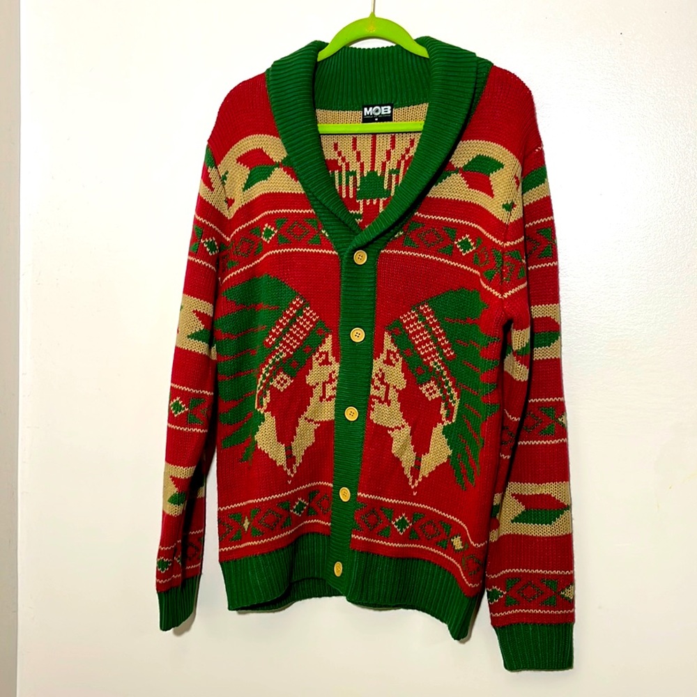 Men’s Medium “Middle of Beyond” sweater. Like new condition.